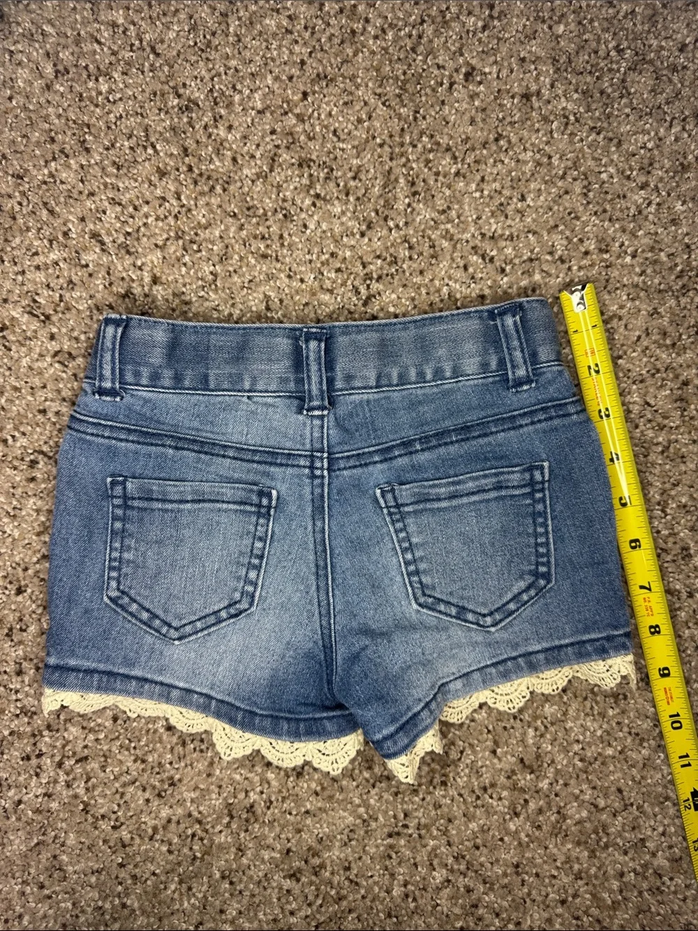 Cat & Jack Denim Top and Short Set 4T